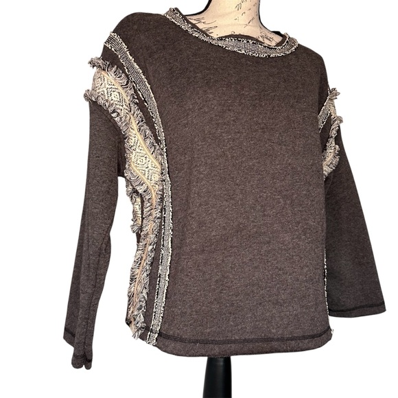 BNCI | Womens Navajo Gray Pullover Sweater - Poncho Inspo | Size Small - Picture 4 of 15